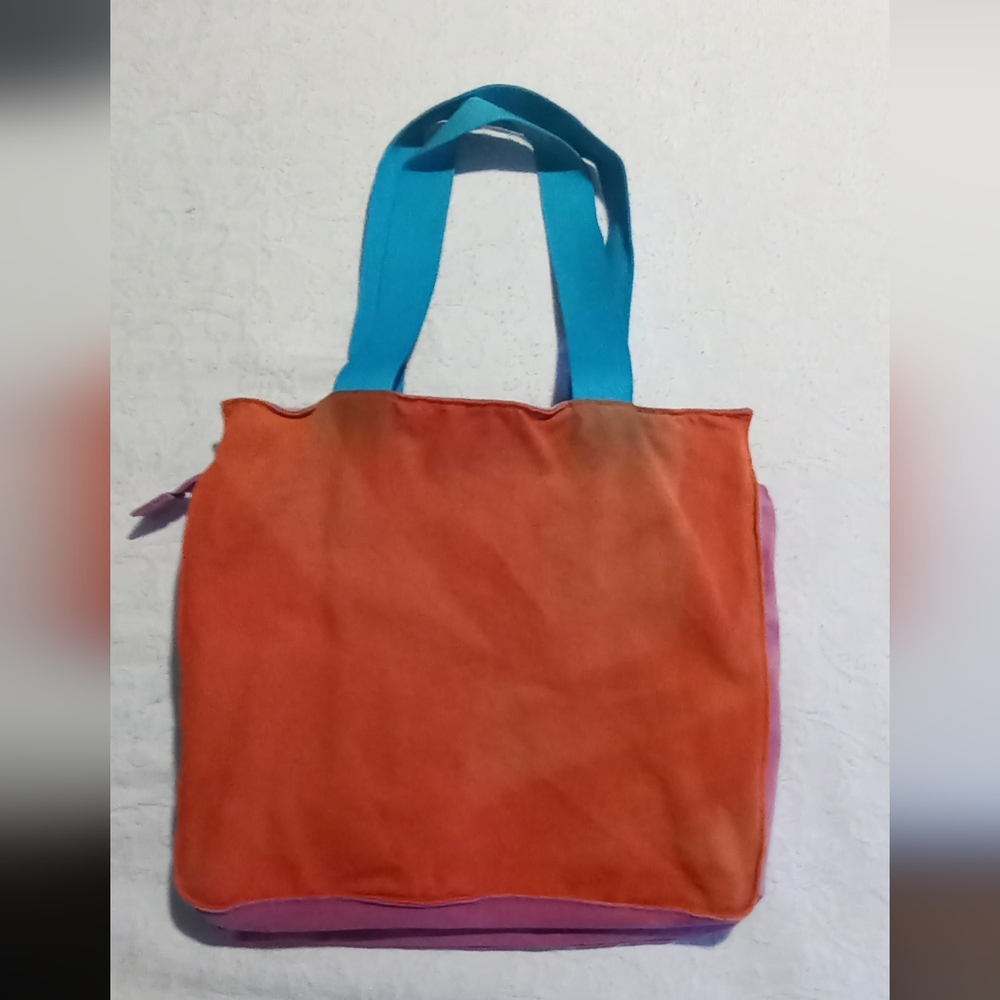 LAUREL BURCH Rainbow Cat Cousins Tote Bag - Picture 4 of 11